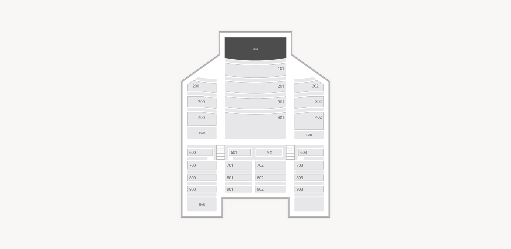 Granada Theater - Dallas Seating Chart