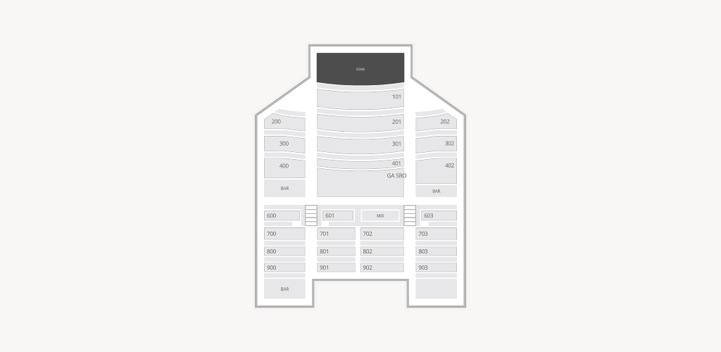 Granada Theater - Dallas Seating Chart