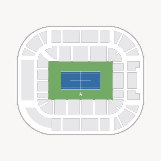 Grandstand Court at Lindner Family Tennis Center seating chart