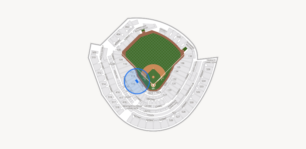 Great American Ball Park Seating Chart