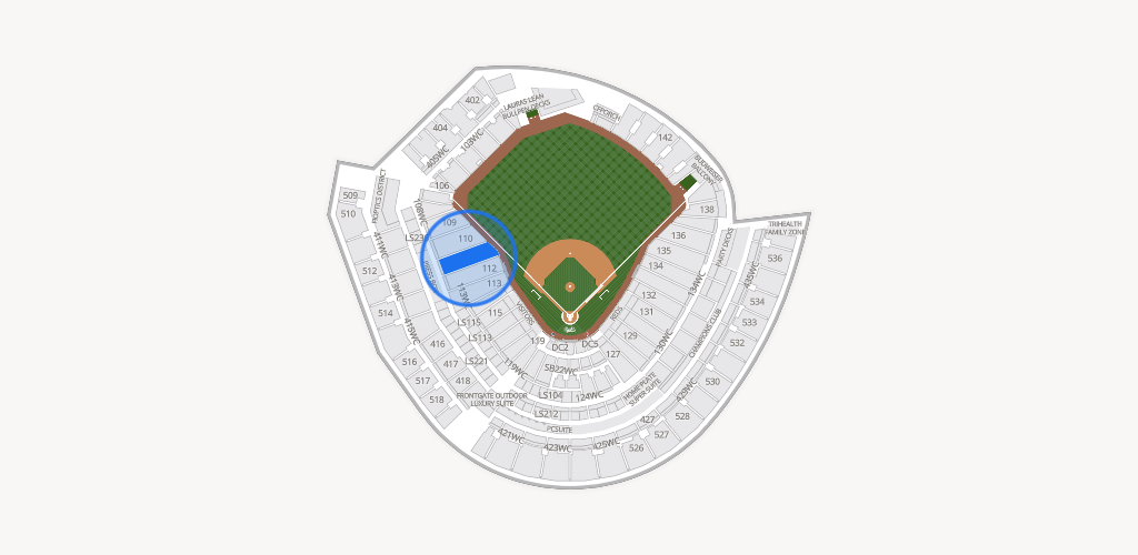 Great American Ball Park Seating Chart
