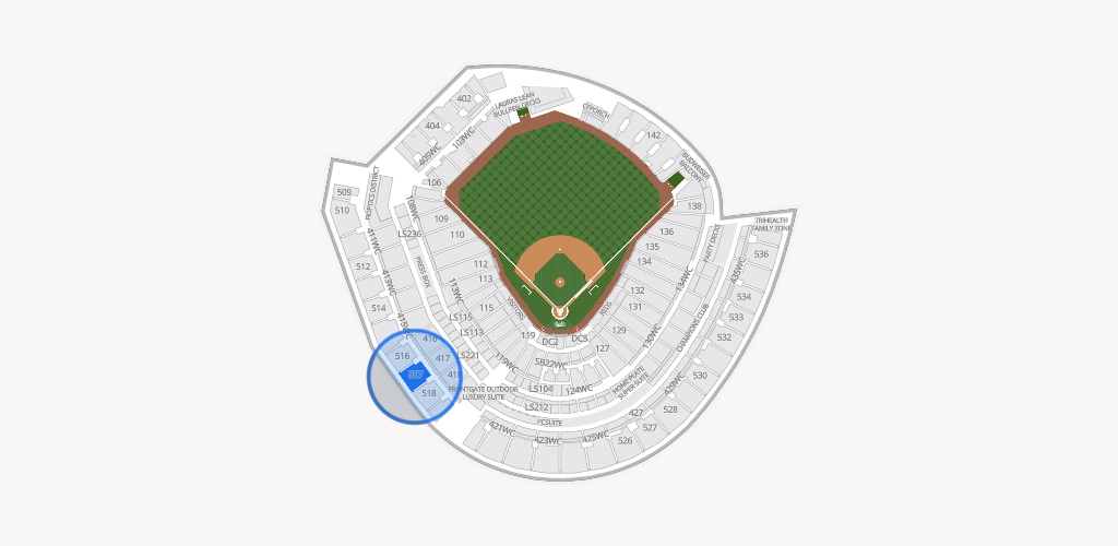 Great American Ball Park Seating Chart