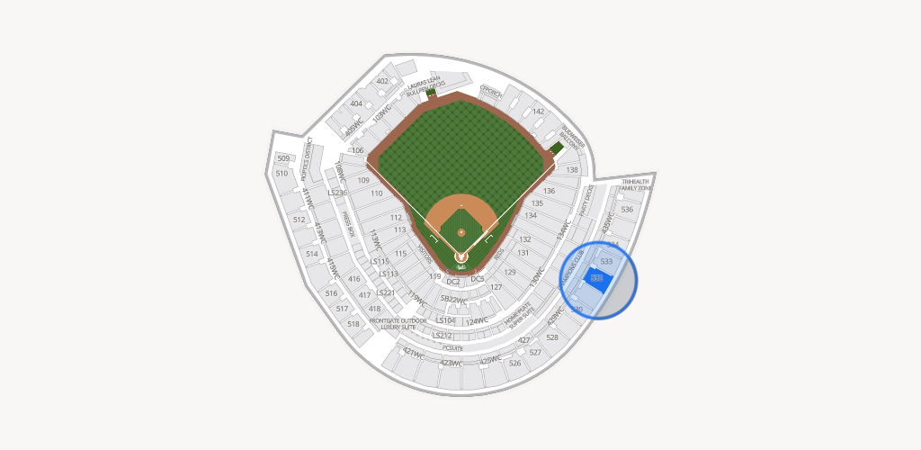 Great American Ball Park Seating Chart