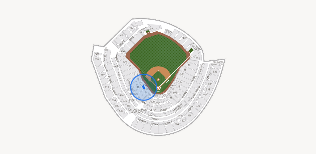 Great American Ball Park Seating Chart