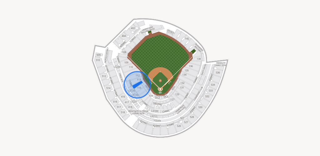 Great American Ball Park Seating Chart