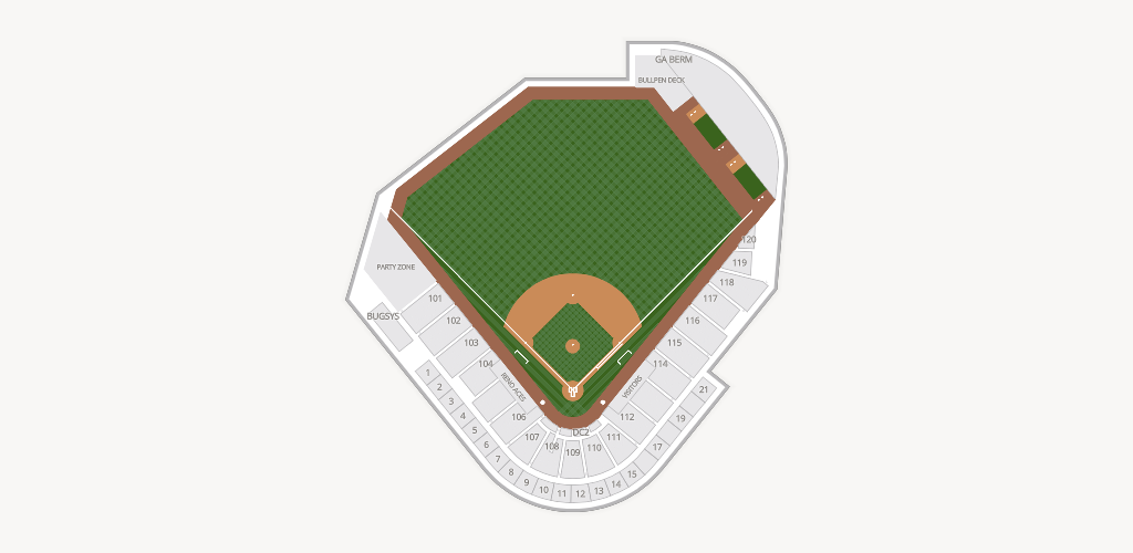 Greater Nevada Field Seating Chart