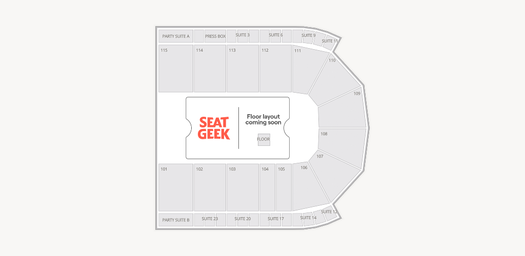 Grossinger Motors Arena Seating Chart