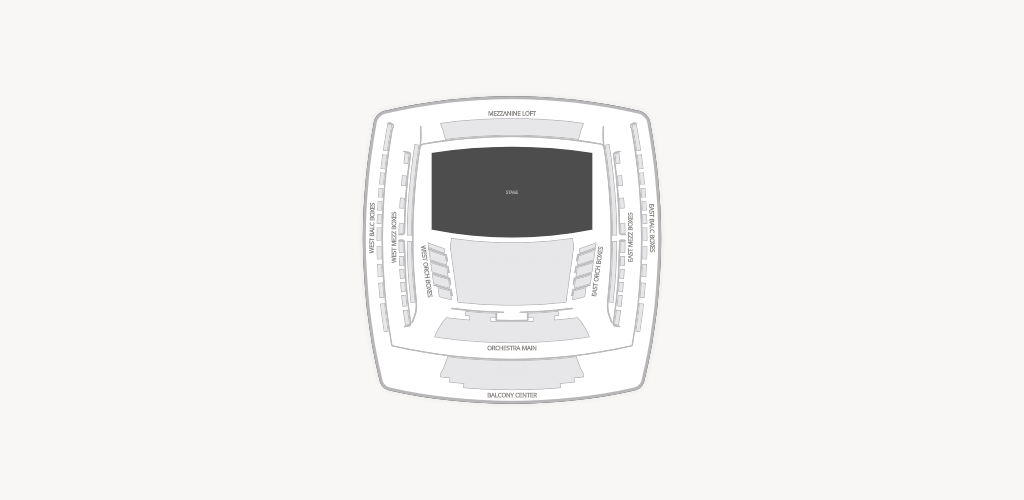 Concert Hall at Groton Hill Music Center Seating Chart