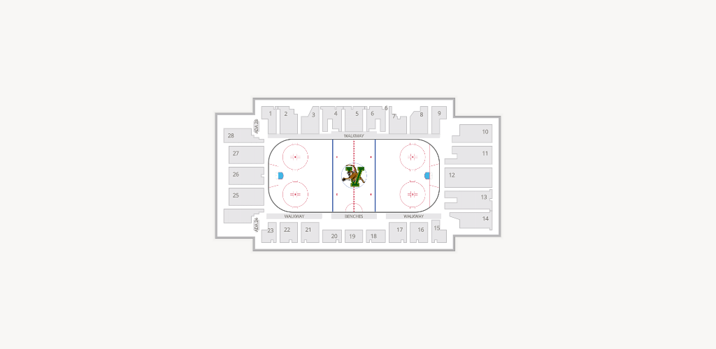 Gutterson Fieldhouse Seating Chart