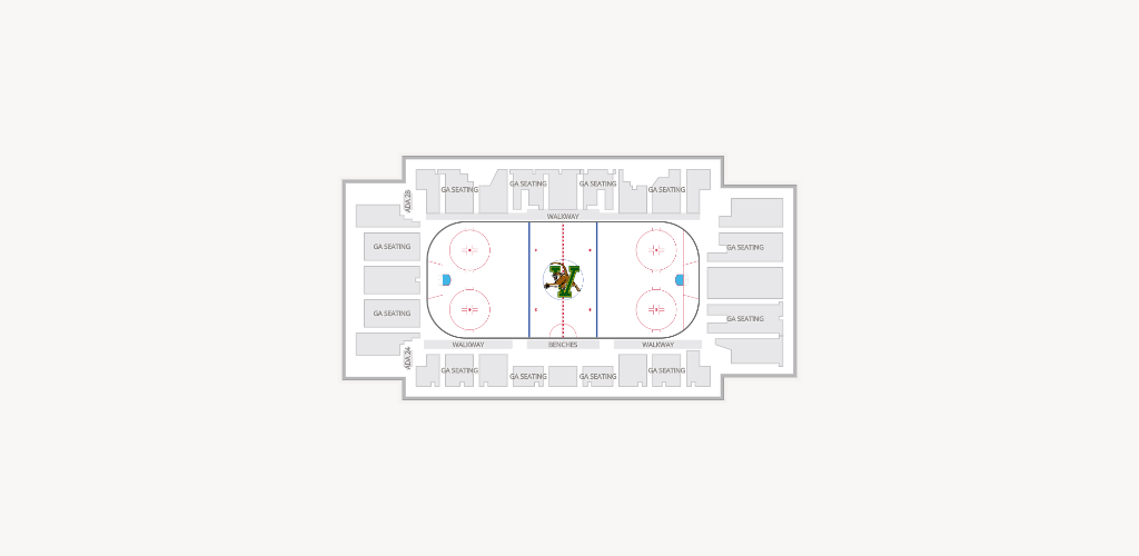 Gutterson Fieldhouse Seating Chart