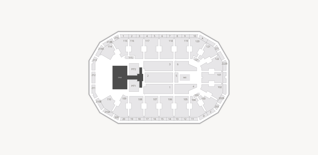 H-E-B Center at Cedar Park Seating Chart
