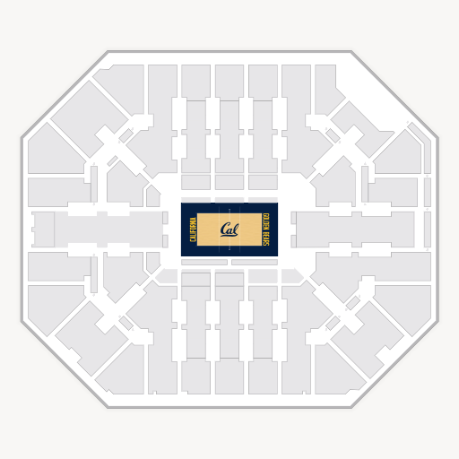 Haas Pavilion seating chart
