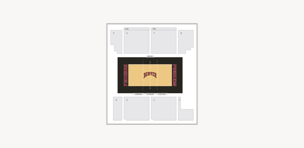 Hamilton Gymnasium Seating Chart