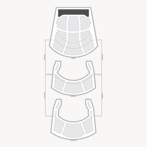 Hancher Auditorium seating chart