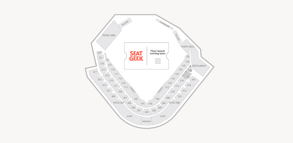 Harbor Park - Norfolk, VA Seating Chart