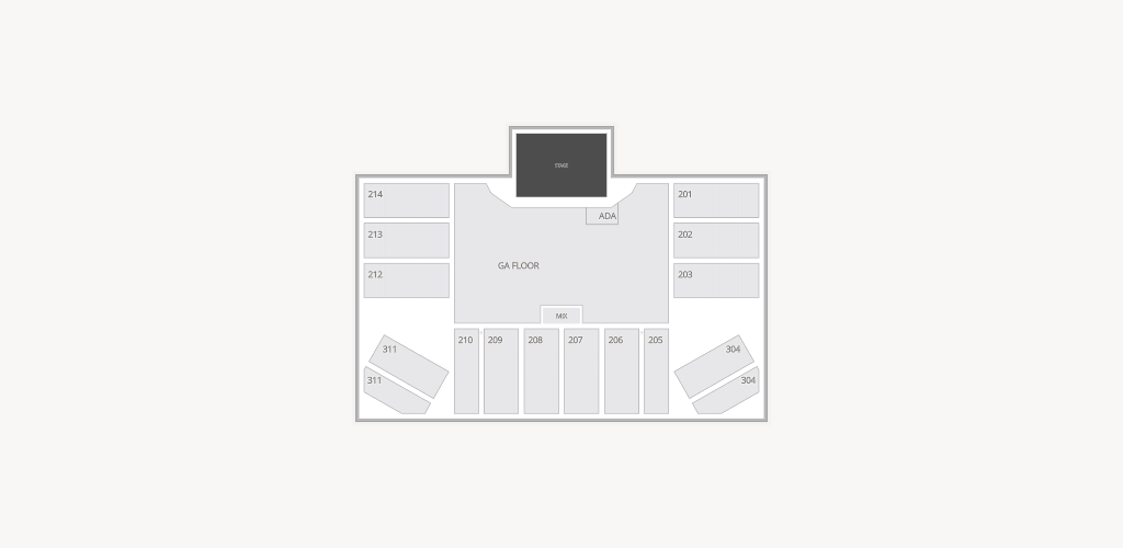 Hard Rock Live at Etess Arena Seating Chart