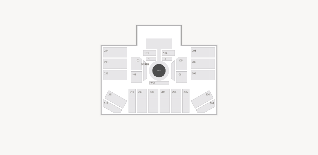 Hard Rock Live at Etess Arena Seating Chart