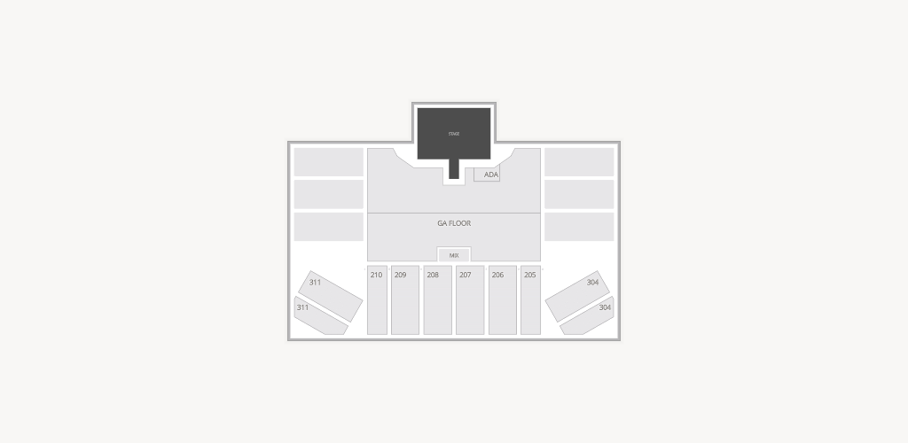 Hard Rock Live at Etess Arena Seating Chart