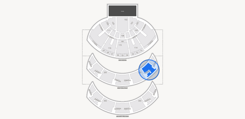 Hard Rock Live - Hollywood Seating Chart