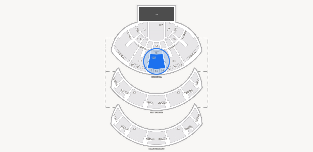 Hard Rock Live - Hollywood Seating Chart