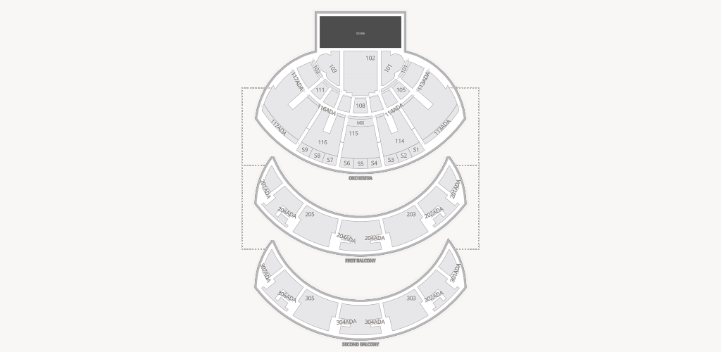 Hard Rock Live - Hollywood Seating Chart