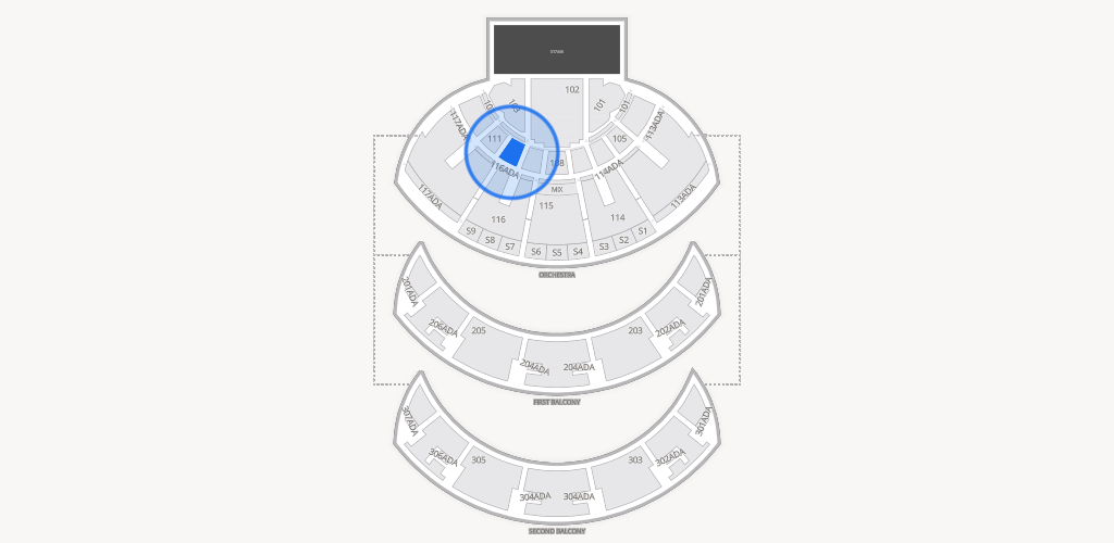 Hard Rock Live - Hollywood Seating Chart
