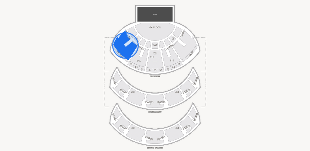 Hard Rock Live - Hollywood Seating Chart