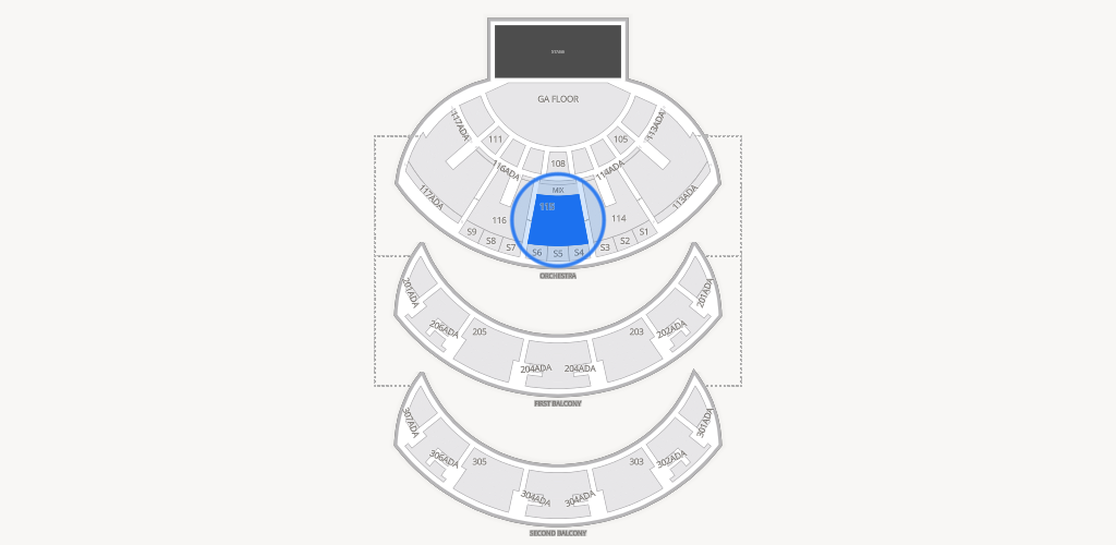 Hard Rock Live - Hollywood Seating Chart