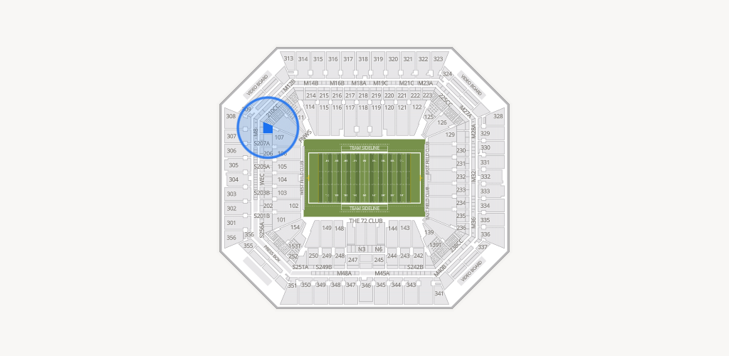 Hard Rock Stadium Seating Chart