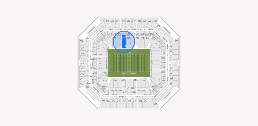 Hard Rock Stadium Seating Chart