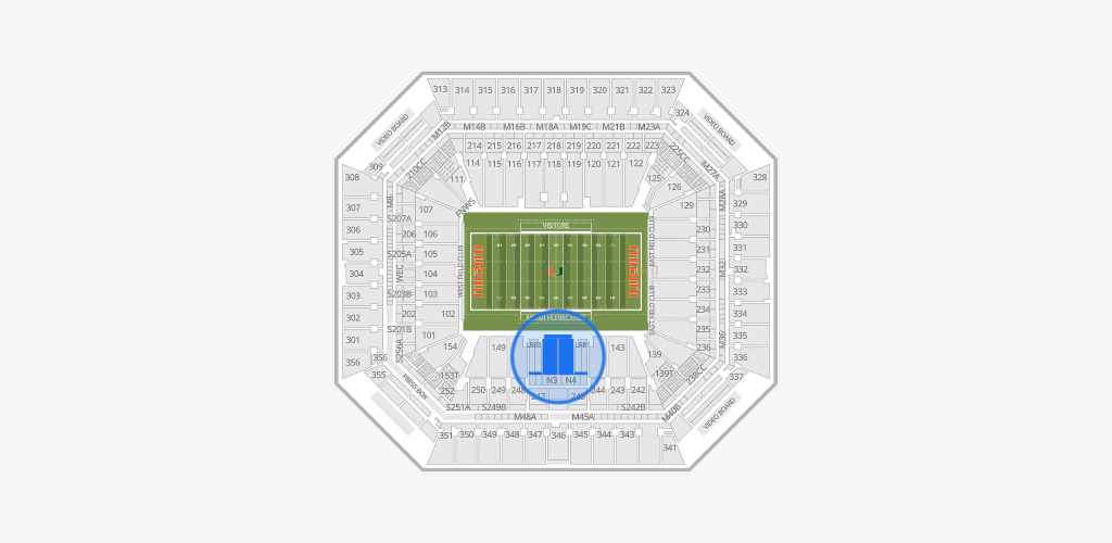 Hard Rock Stadium Seating Chart