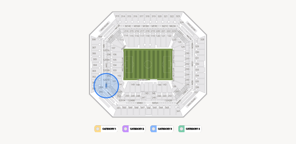 Hard Rock Stadium Seating Chart