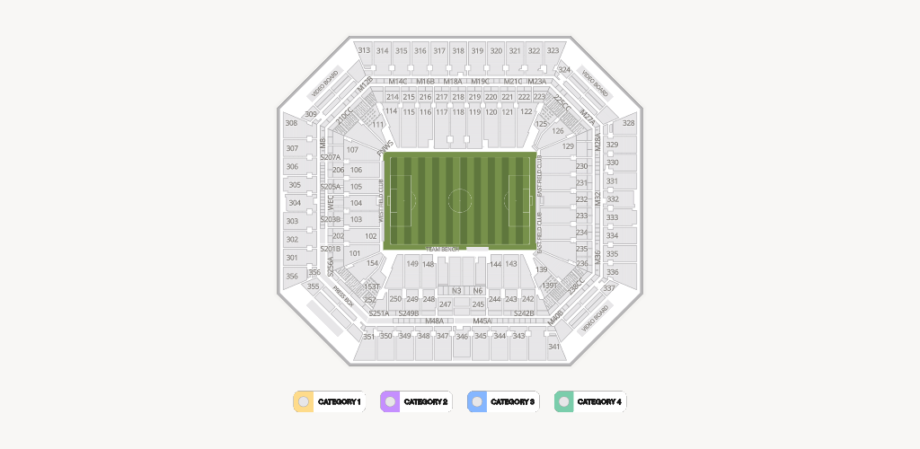 Hard Rock Stadium Seating Chart