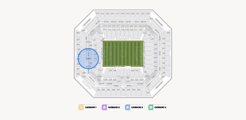 Hard Rock Stadium Seating Chart