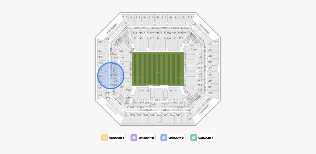 Hard Rock Stadium Seating Chart