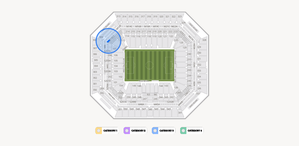 Hard Rock Stadium Seating Chart