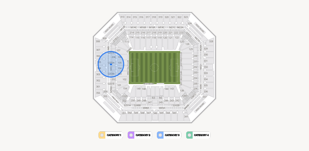 Hard Rock Stadium Seating Chart