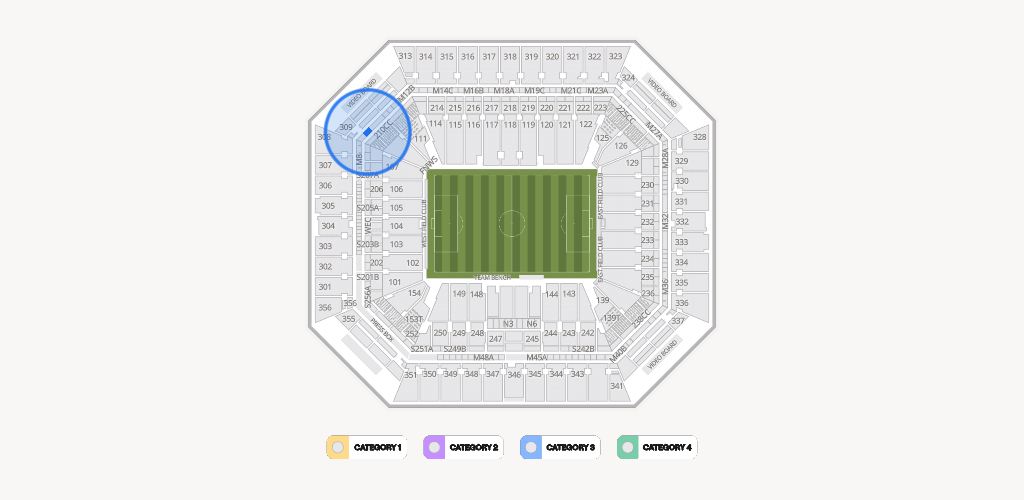 Hard Rock Stadium Seating Chart