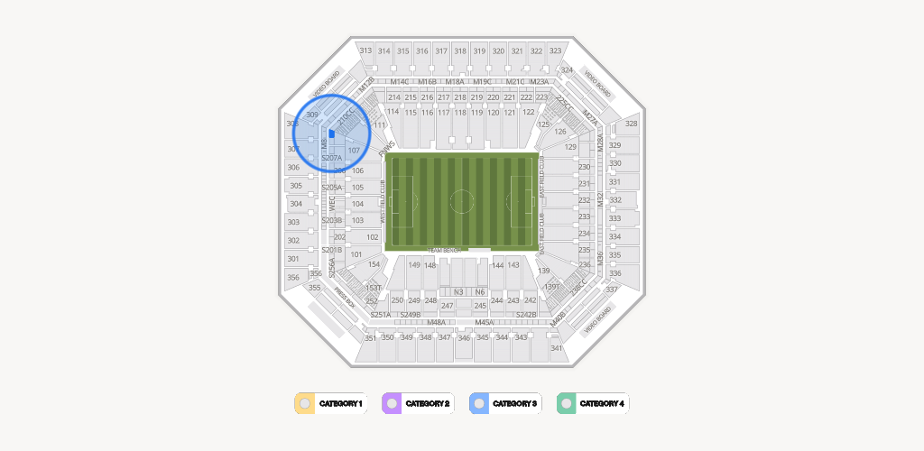 Hard Rock Stadium Seating Chart