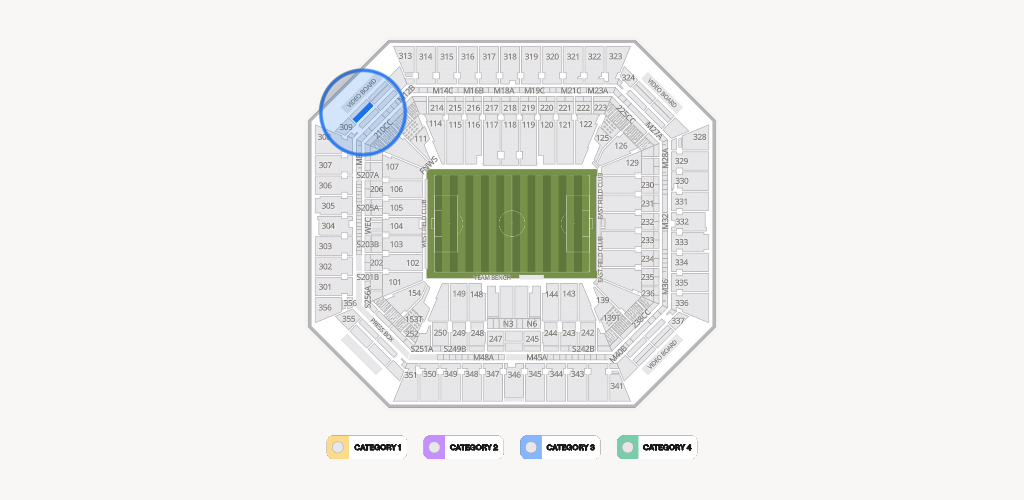 Hard Rock Stadium Seating Chart