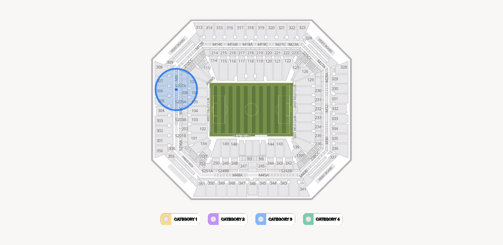 Hard Rock Stadium Seating Chart