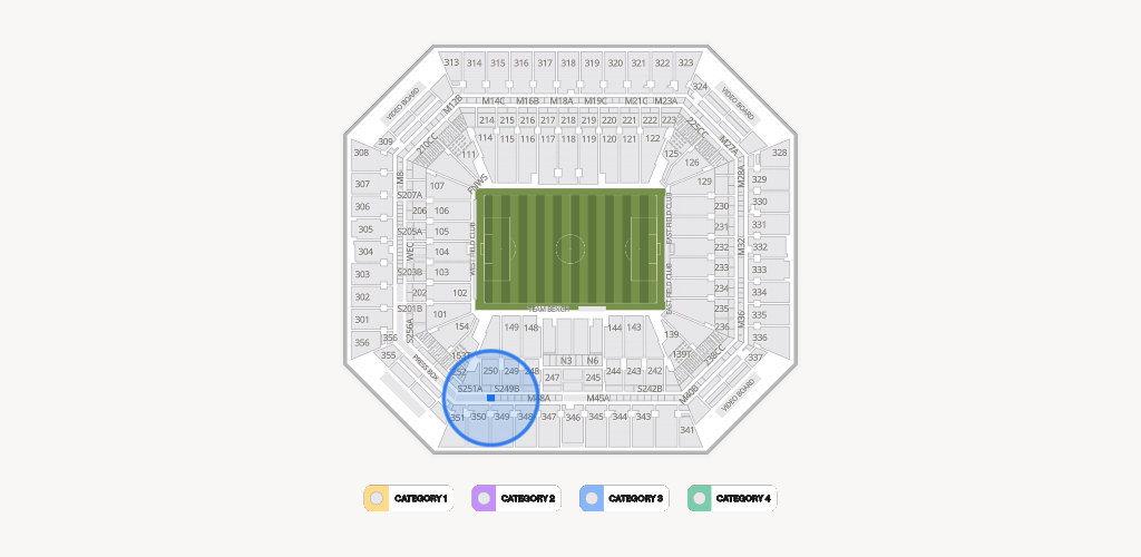 Hard Rock Stadium Seating Chart