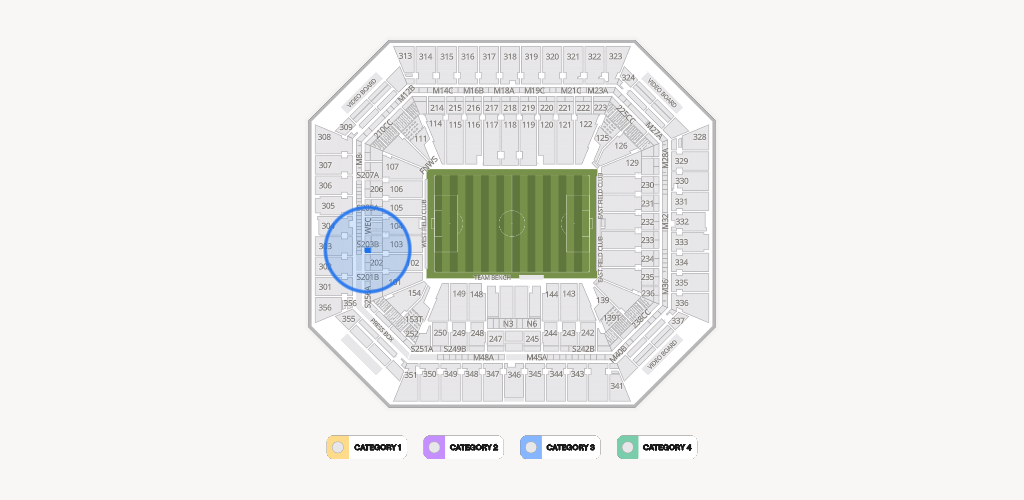 Hard Rock Stadium Seating Chart