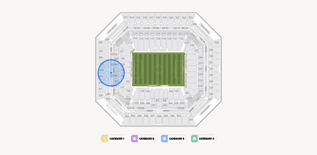 Hard Rock Stadium Seating Chart