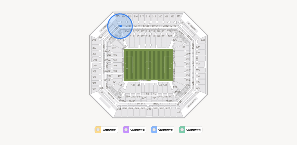 Hard Rock Stadium Seating Chart