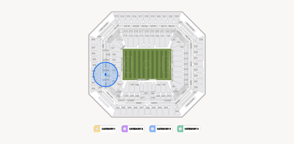 Hard Rock Stadium Seating Chart