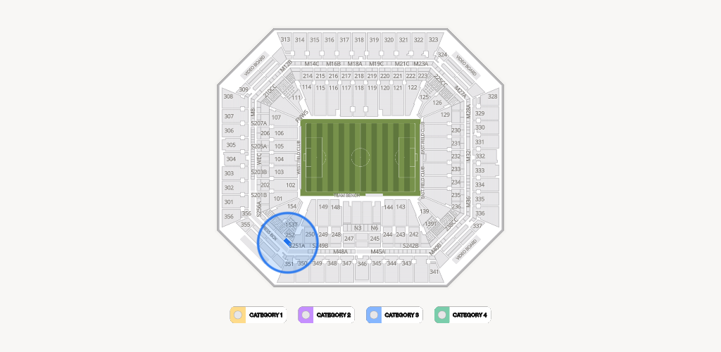 Hard Rock Stadium Seating Chart