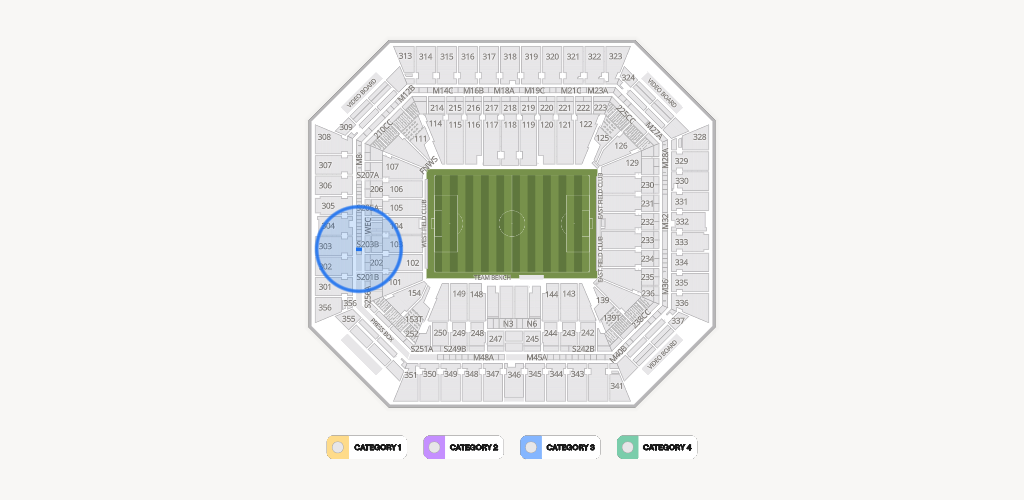 Hard Rock Stadium Seating Chart
