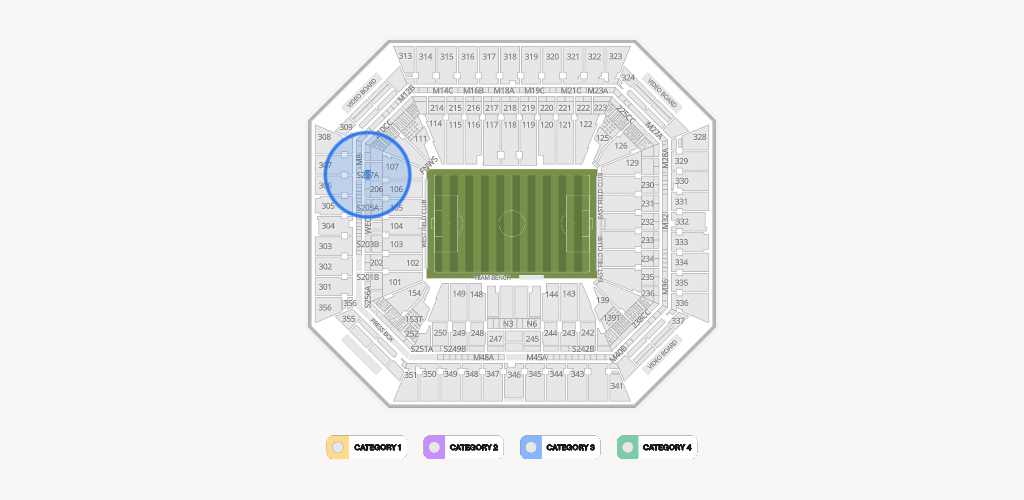 Hard Rock Stadium Seating Chart