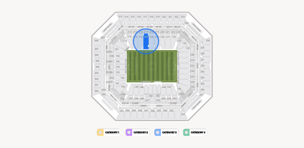 Hard Rock Stadium Seating Chart
